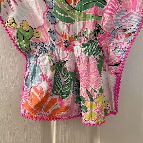 Lilly Pulitzer for Target Swim Cover Up Nosie Posey Floral Girls Size 12 Months - Picture 13 of 13